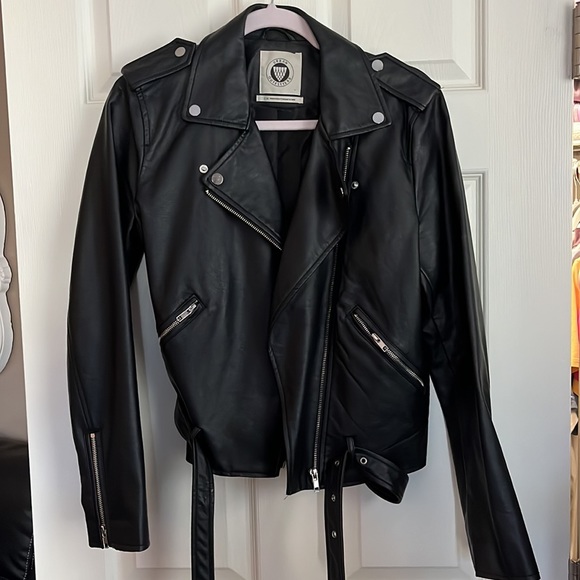 Urban Outfitters Pleather Jacket - Picture 2 of 6